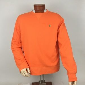 Polo Ralph Lauren Orange Sweatshirt Crewneck